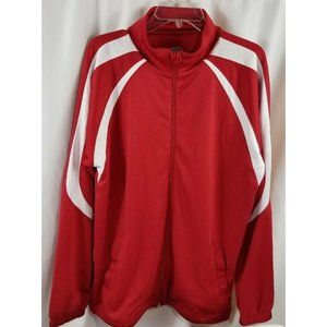 Vintage Eastbay The Athletic Sport Source Red Sports Jacket Size Medium